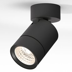 Точечный светильник с арматурой чёрного цвета Elektrostandard 25013/01 GU10 черный