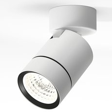Точечный светильник с арматурой белого цвета, металлическими плафонами Elektrostandard 25013/01 GU10 белый