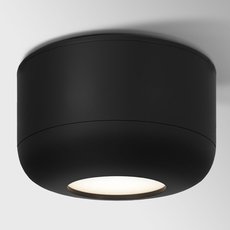 Точечный светильник с арматурой чёрного цвета, металлическими плафонами Elektrostandard 25088/LED 7W 4000K чёрный