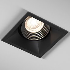 Точечный светильник с арматурой чёрного цвета Elektrostandard 25017/01 GU10 черный