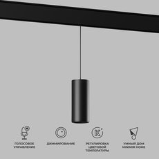 Шинная система Elektrostandard 85073/01 Slim Magnetic Умный трековый светильник 15W 2700-6500K Dim Amend (чёрный)