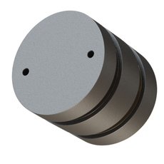 Соединитель шинная система Elektrostandard Slim Magnetic Коннектор круглый шарнирный для накладного шинопровода (чёрный) 85010/00