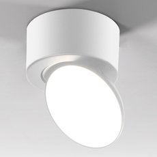 Точечный светильник с арматурой белого цвета Elektrostandard 25053/LED 10W 4000K белый