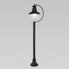 Светильник для уличного освещения с стеклянными плафонами Elektrostandard Talli F черный (GL 3002F)