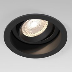 Точечный светильник с металлическими плафонами Elektrostandard 25014/01 GU10 черный