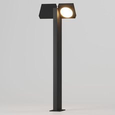 Светильник для уличного освещения с металлическими плафонами Elektrostandard Twin черный (35170/F)