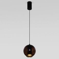 Светильник с арматурой чёрного цвета, стеклянными плафонами Eurosvet 50258/1 LED