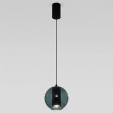 Светильник с арматурой чёрного цвета, стеклянными плафонами Eurosvet 50258/1 LED
