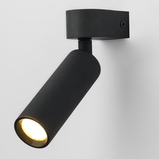 Бра с арматурой чёрного цвета, плафонами чёрного цвета Eurosvet 20143/1 LED черный