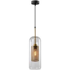 Светильник с стеклянными плафонами прозрачного цвета Rivoli 4109-201