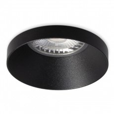 Точечный светильник с арматурой чёрного цвета, металлическими плафонами RAUMBERG 5036Bk