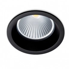 Точечный светильник с арматурой чёрного цвета RAUMBERG 6625Bk