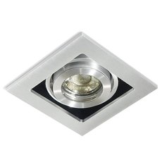 Точечный светильник с арматурой серого цвета, металлическими плафонами RAUMBERG 107311Alu