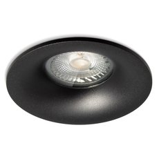 Точечный светильник с плафонами чёрного цвета RAUMBERG 163711Bk