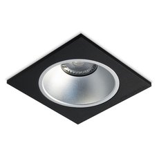 Точечный светильник с металлическими плафонами серого цвета RAUMBERG Dip1BkAlu