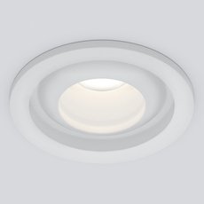 Точечный светильник с арматурой белого цвета Elektrostandard 25022/LED 5W 4200K WH белый