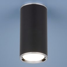 Точечный светильник с арматурой чёрного цвета Elektrostandard DLN101 GU10 BK черный
