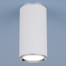Точечный светильник с металлическими плафонами Elektrostandard DLN101 GU10 WH белый