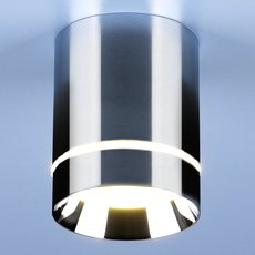 Точечный светильник с арматурой хрома цвета Elektrostandard DLR021 9W 4200K хром