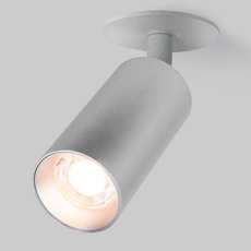 Точечный светильник с арматурой серебряного цвета, плафонами серебряного цвета Elektrostandard Diffe серебряный 8W 4200K (25039/LED)