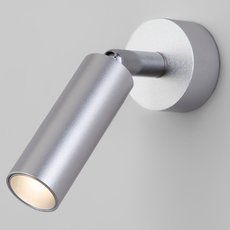 Спот с арматурой серебряного цвета Eurosvet 20133/1 LED серебро