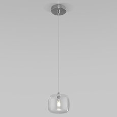 Светильник с плафонами прозрачного цвета Eurosvet 50128/1 хром