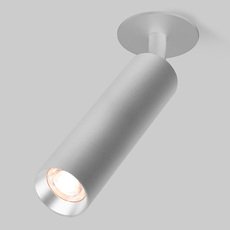 Точечный светильник с металлическими плафонами Elektrostandard Diffe серебряный 8W 4200K (25040/LED)