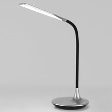 Настольная лампа с плафонами серого цвета Eurosvet 80422/1 серебристый