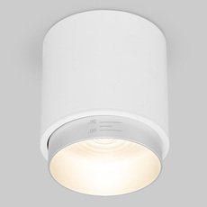 Точечный светильник с арматурой белого цвета Elektrostandard Cors 10W (25032/LED) белый/серебро