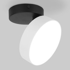 Точечный светильник с арматурой чёрного цвета Elektrostandard Pila белый 12W 4200К (25135/LED)