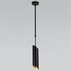 Светильник с металлическими плафонами чёрного цвета Eurosvet 50245/1 черный