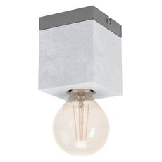 Точечный светильник с арматурой серого цвета Eglo 43595