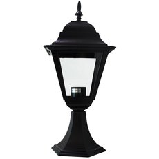 Светильник для уличного освещения с арматурой чёрного цвета, плафонами прозрачного цвета Feron 11020