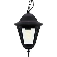 Светильник для уличного освещения с арматурой чёрного цвета, плафонами прозрачного цвета Feron 11032