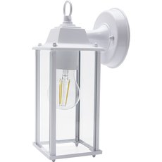 Светильник для уличного освещения с арматурой белого цвета, плафонами прозрачного цвета Feron 11601