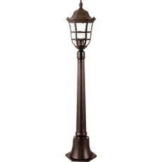 Светильник для уличного освещения с арматурой коричневого цвета Feron 11698