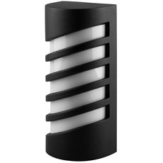 Светильник для уличного освещения с арматурой чёрного цвета, плафонами белого цвета Feron 11875