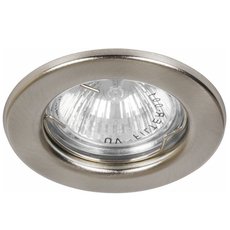 Точечный светильник с металлическими плафонами никеля цвета Feron 15112