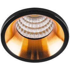 Точечный светильник с арматурой чёрного цвета, плафонами чёрного цвета Feron 29697