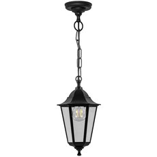 Светильник для уличного освещения с арматурой чёрного цвета, плафонами прозрачного цвета Feron 32254