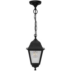 Светильник для уличного освещения с арматурой чёрного цвета, плафонами прозрачного цвета Feron 32255