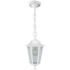 Светильник для уличного освещения с арматурой белого цвета, плафонами прозрачного цвета Feron 32270