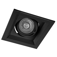 Точечный светильник с металлическими плафонами чёрного цвета Feron 32441