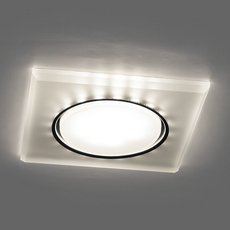 Точечный светильник с стеклянными плафонами белого цвета Feron 32661