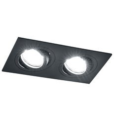 Точечный светильник с плафонами чёрного цвета Feron 40530