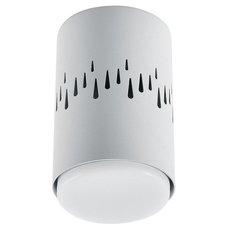Точечный светильник с плафонами белого цвета Feron 41453