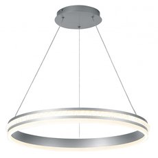 Светильник с арматурой серебряного цвета, плафонами белого цвета Feron 41697