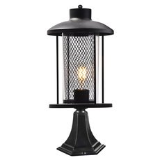 Светильник для уличного освещения с арматурой чёрного цвета, плафонами прозрачного цвета Feron 48390