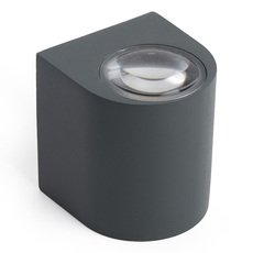 Светильник для уличного освещения с арматурой серого цвета, плафонами серого цвета Feron 48474