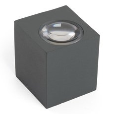 Светильник для уличного освещения с арматурой серого цвета, плафонами серого цвета Feron 48484